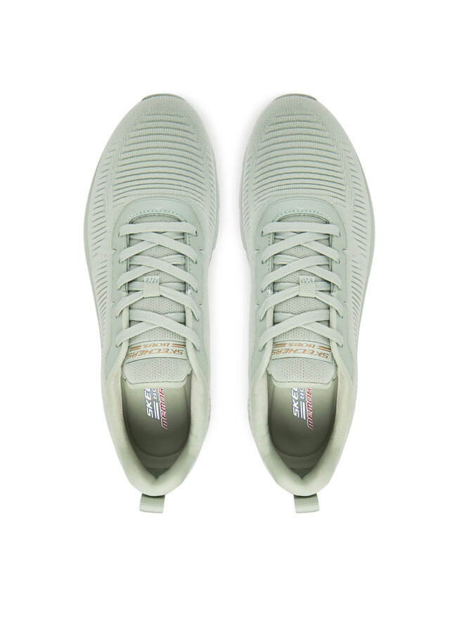 Skechers Снікерcи Skechers Bobs B Flex Hi-Flying Hi 117385/SAGE Зелений