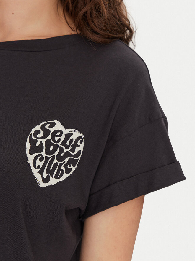 Noisy May Noisy May T-Shirt Gaby 27032954 Schwarz Regular Fit