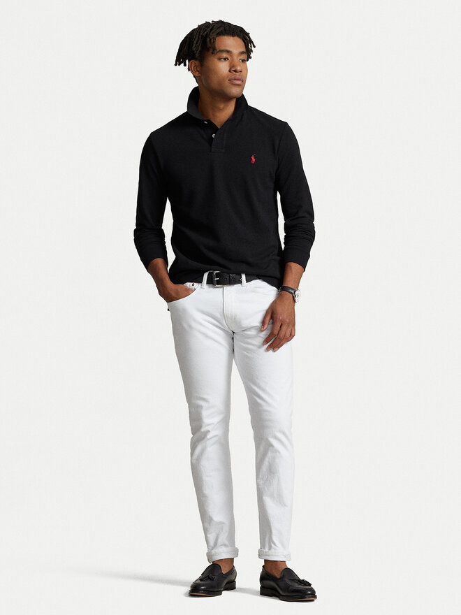 Polo Ralph Lauren Polo Ralph Lauren Polo 710680790045 Μαύρο Custom Slim Fit