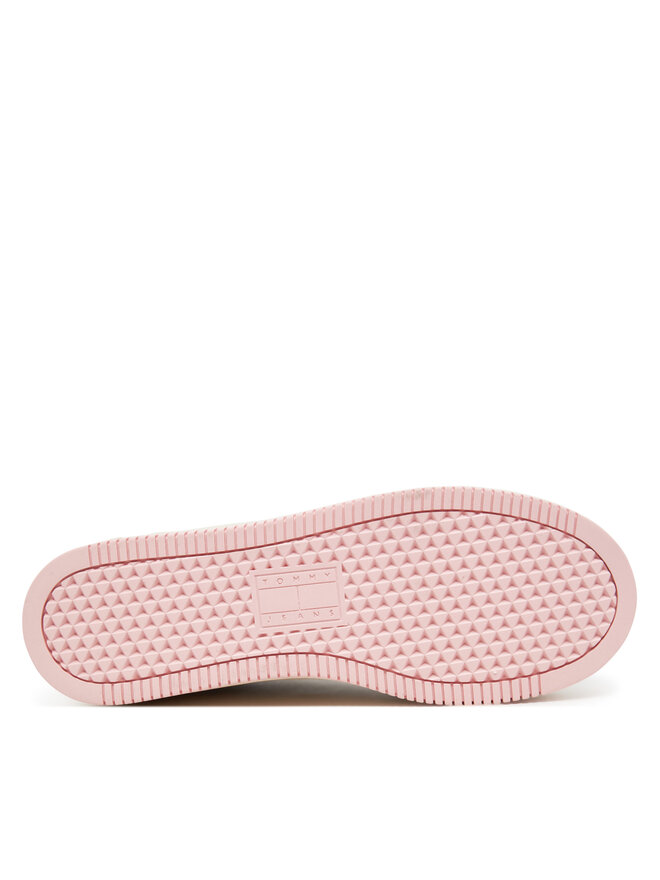Tommy Jeans Sneakersy Tommy Jeans Tjw Flatform Ess EN0EN02518 Różowy