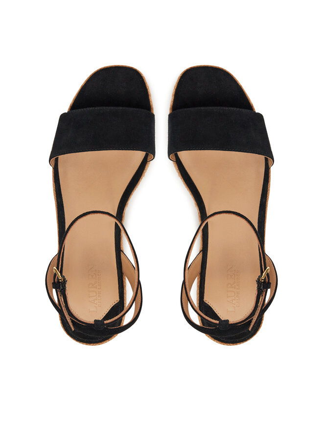 LAUREN RALPH LAUREN Espadrilles LAUREN RALPH LAUREN Leona 802920421001 Fekete