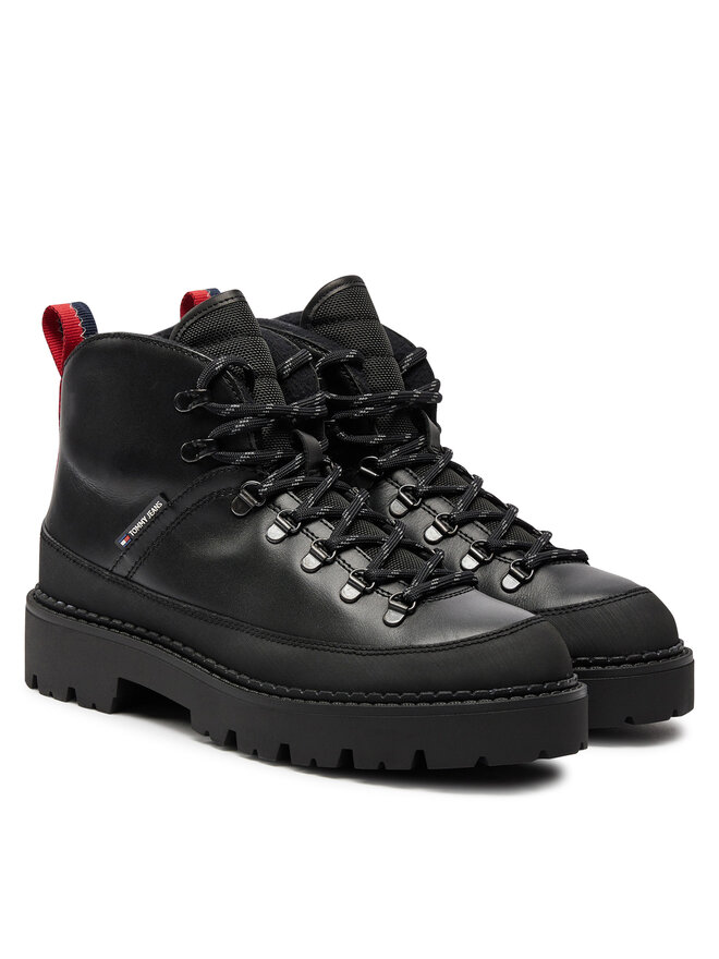 Tommy Jeans Bakancs Tommy Jeans EM0EM01491 Fekete