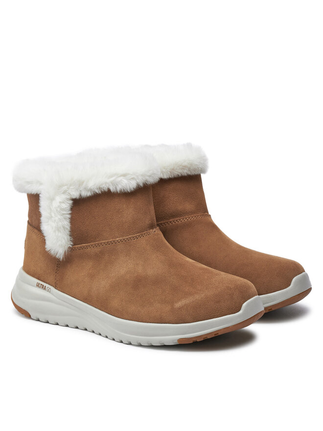 Skechers Botki Skechers On-the-GO Stellar 144775 Brązowy
