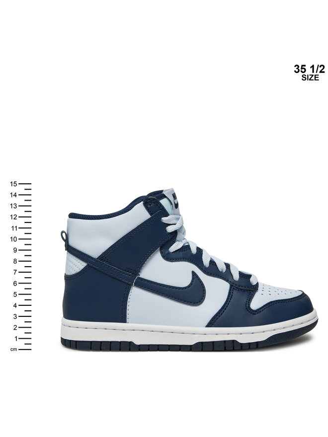 Nike Сникърси Nike Dunk High (GS) DB2179 008 Бял