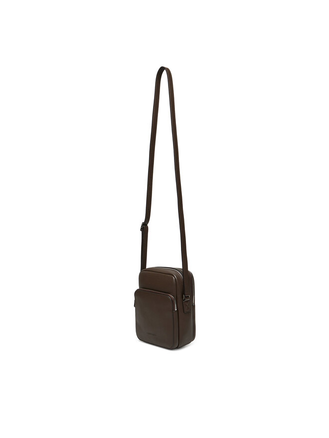 Calvin Klein Ľadvinka Calvin Klein Micro Pebble Crossbody S LV04D3076G Hnedá