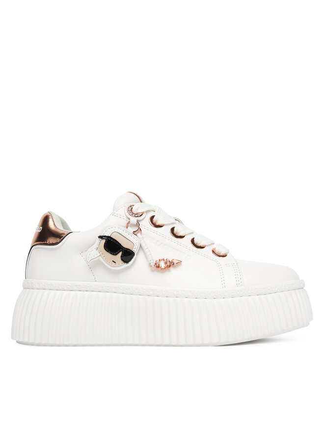 KARL LAGERFELD Sneakersy KARL LAGERFELD KL42376T Biały