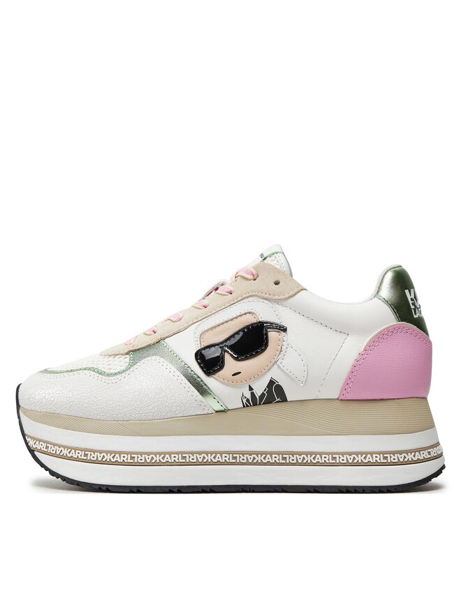 KARL LAGERFELD Sneakersy KARL LAGERFELD KL64931N Bílá