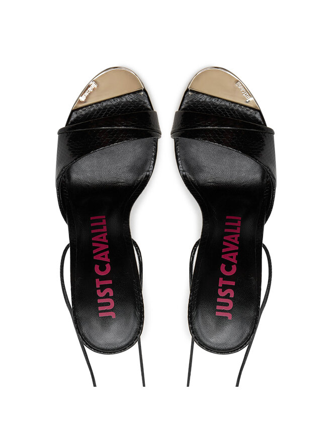 Just Cavalli Sandale Just Cavalli 76RA3S21 Negru