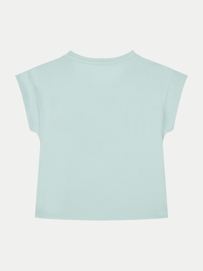 Guess Guess Camiseta J4BI34 J1314 Celeste Boxy Fit