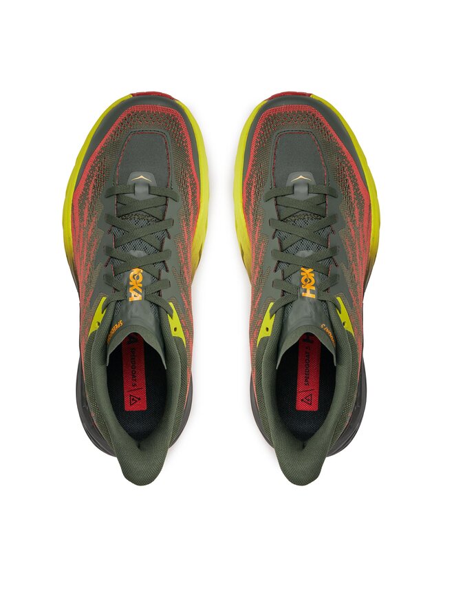 Hoka Laufschuhe Hoka Speedgoat 5 Wide 1123159 Grün