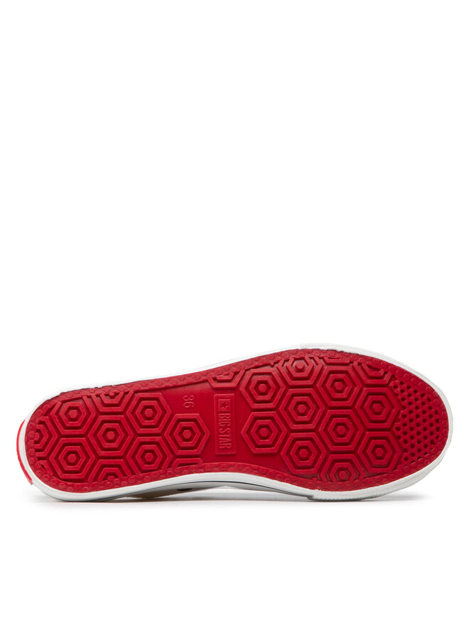 Big Star Shoes Plátenky Big Star Shoes JJ274123 Biela