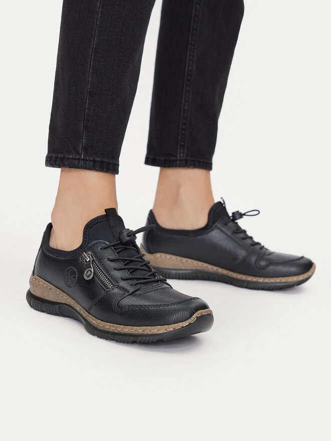 Rieker Halbschuhe Rieker N32G0-00 Schwarz