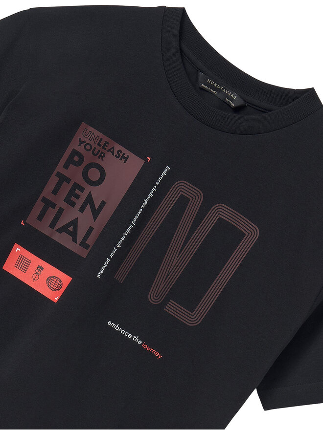 Mayoral Mayoral T-Shirt 6014 Μαύρο Regular Fit