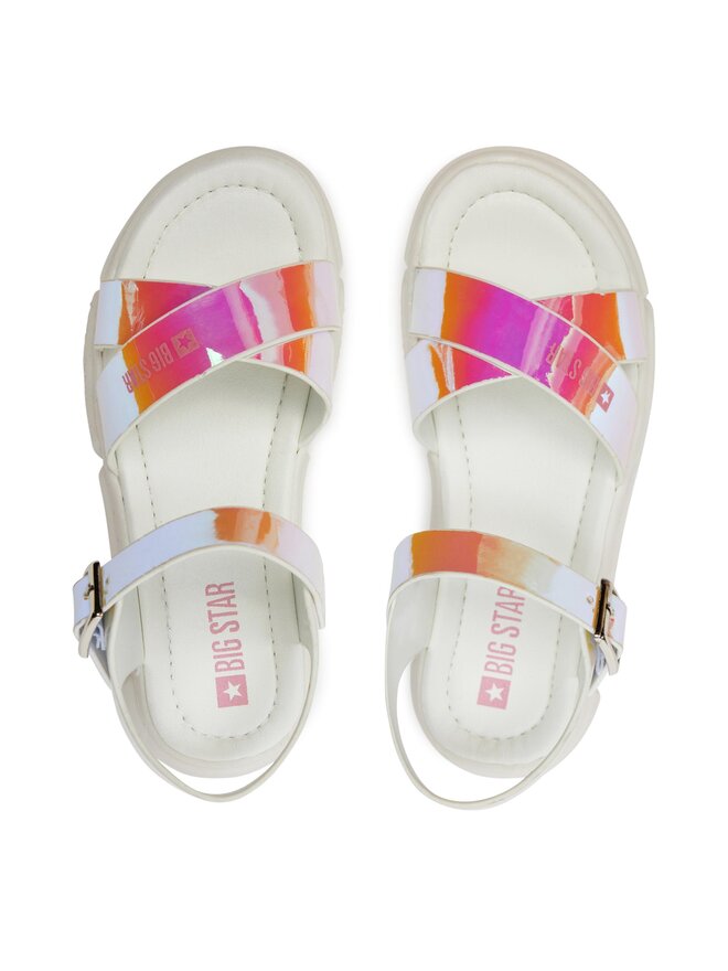 Big Star Shoes Sandali Big Star Shoes NN374263 Srebrna