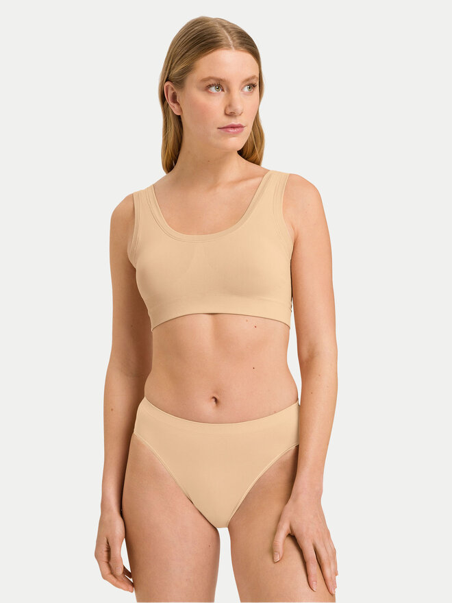 Hanro Hanro Top de sujetador Touch Feeling 71806 Beis