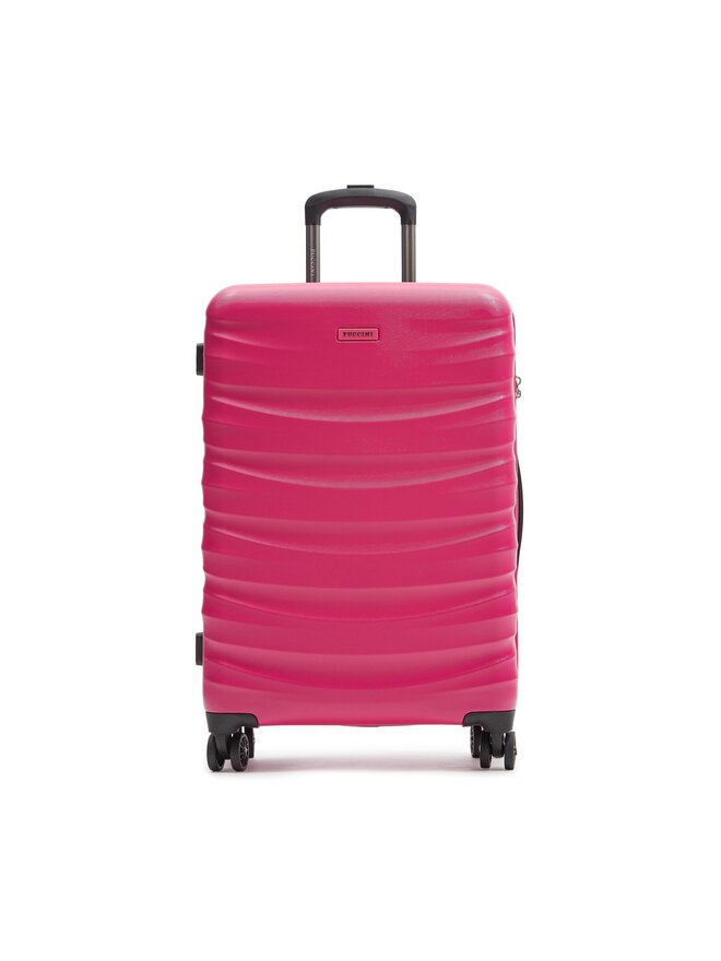 Puccini Walizka średnia Puccini PC032B Różowy