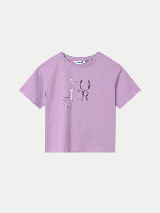 Mayoral Mayoral Camiseta 6024 Violeta Regular Fit