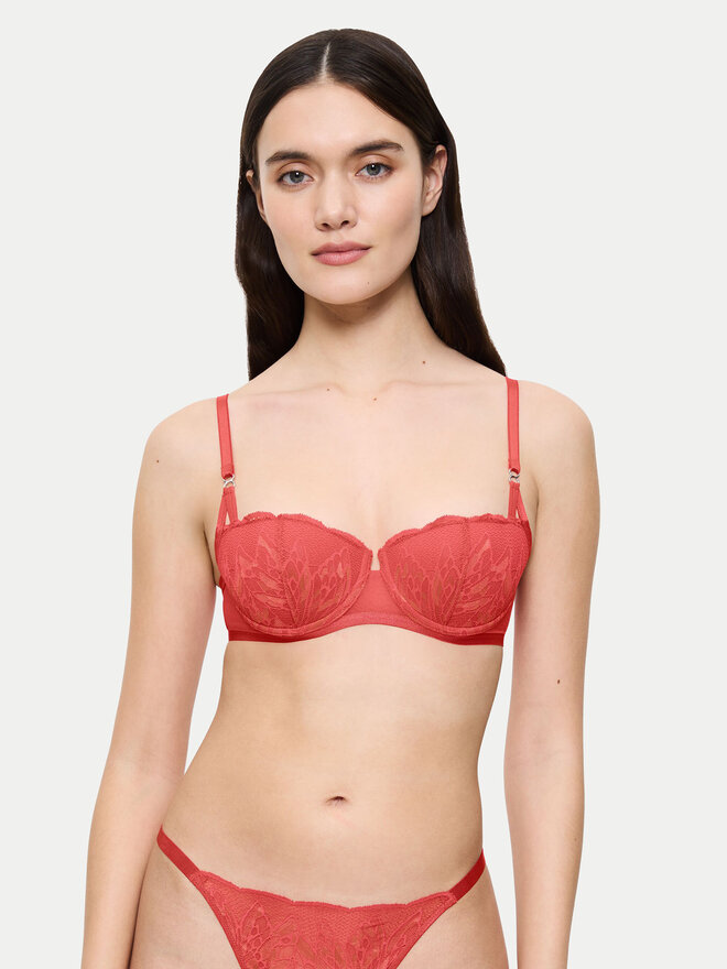 Triumph Triumph Balconette-BH Crazy Stupid Love 10222359 Korallenfarben