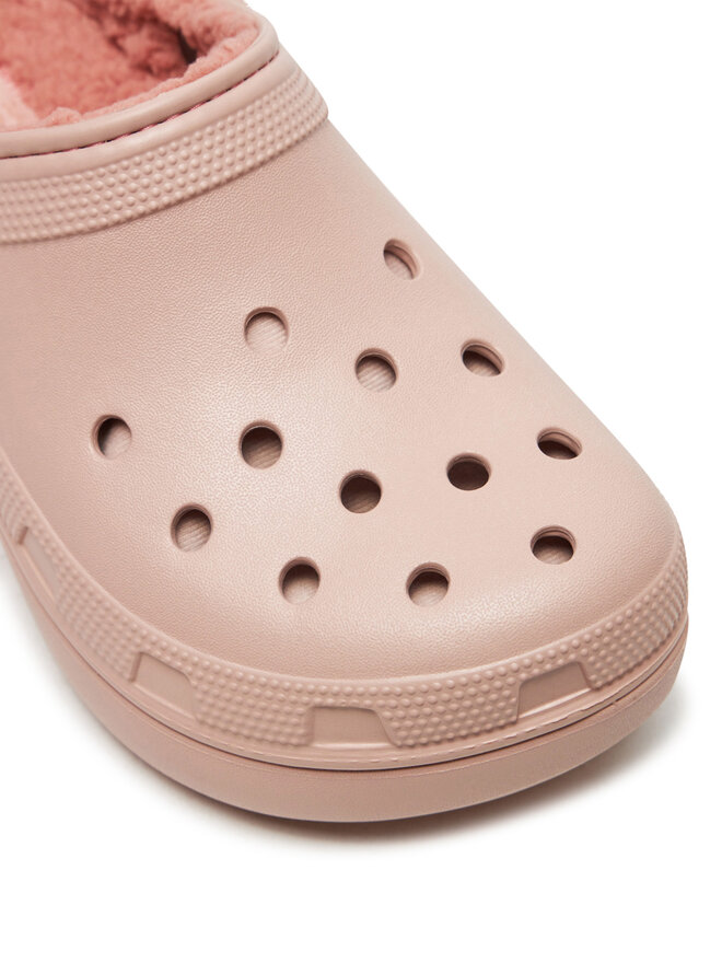 Crocs Natikače Crocs Classic Platform Lined Clog W 207938 Ružičasta