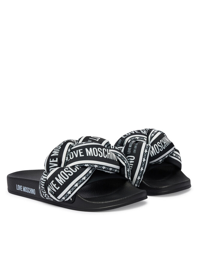 LOVE MOSCHINO Шльопанці LOVE MOSCHINO JA28312G0OIW300A Чорний