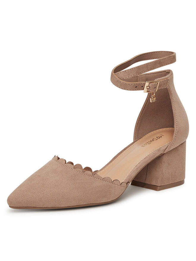 DeeZee Czółenka DeeZee DF-82574-4 Beżowy