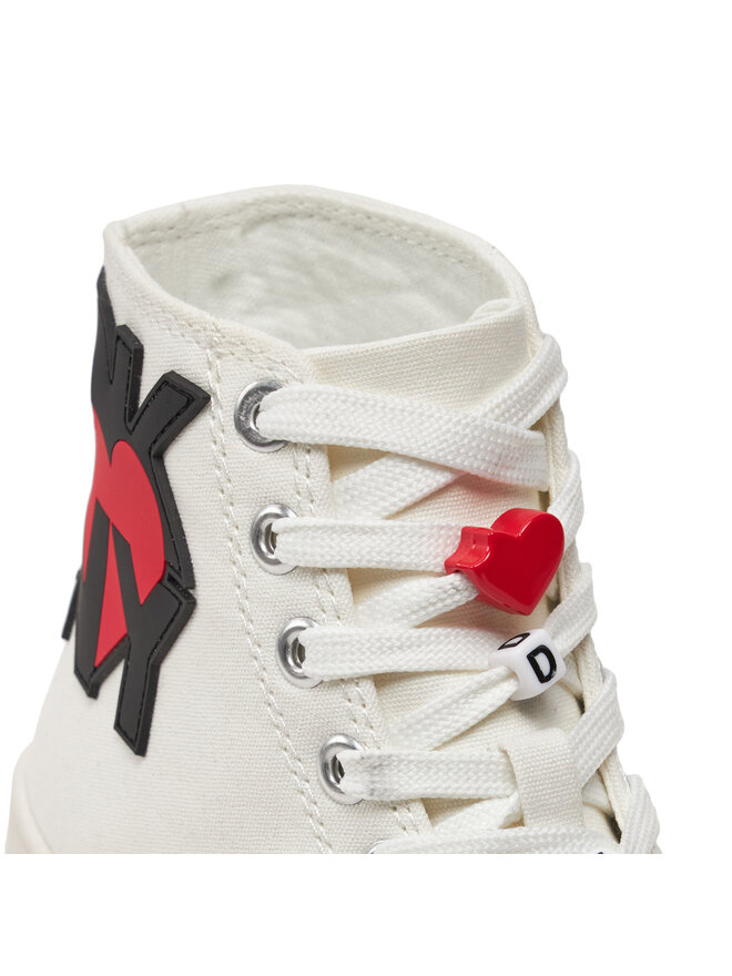 DKNY Sneakers aus Stoff DKNY K2478753 Weiß