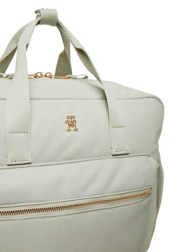 Tommy Hilfiger Taška Tommy Hilfiger Th Essential Changing Bag AU0AU01997 Zelená