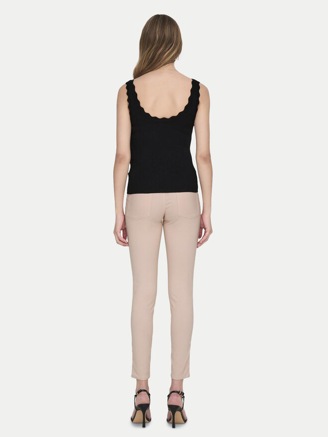JDY JDY Τοπ Nanna 15290585 Μαύρο Slim Fit