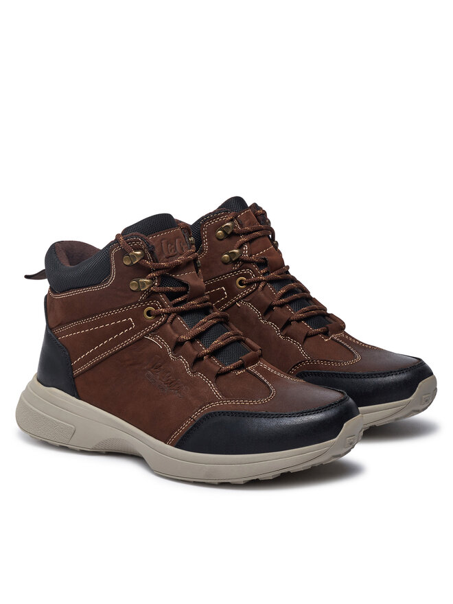 Lee Cooper Gležnjarji Lee Cooper LCJ-24-33-2918MB Rjava