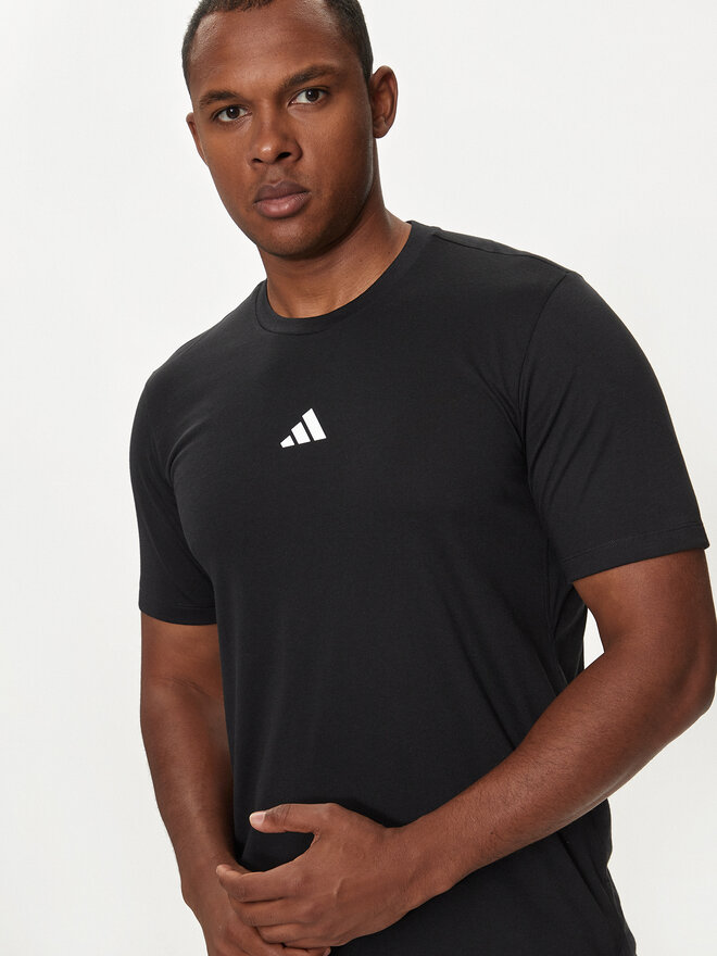 adidas adidas T-Shirt Workout Logo IT2124 Μαύρο Regular Fit