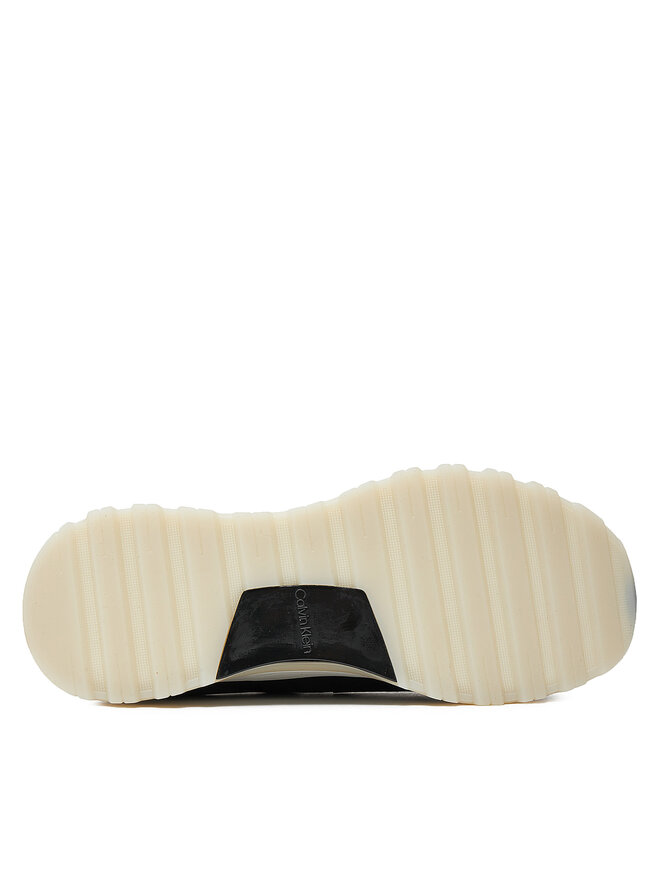 Calvin Klein Αθλητικά Calvin Klein Runner Lace Up Pearl Mix M HW0HW02079 Μαύρο