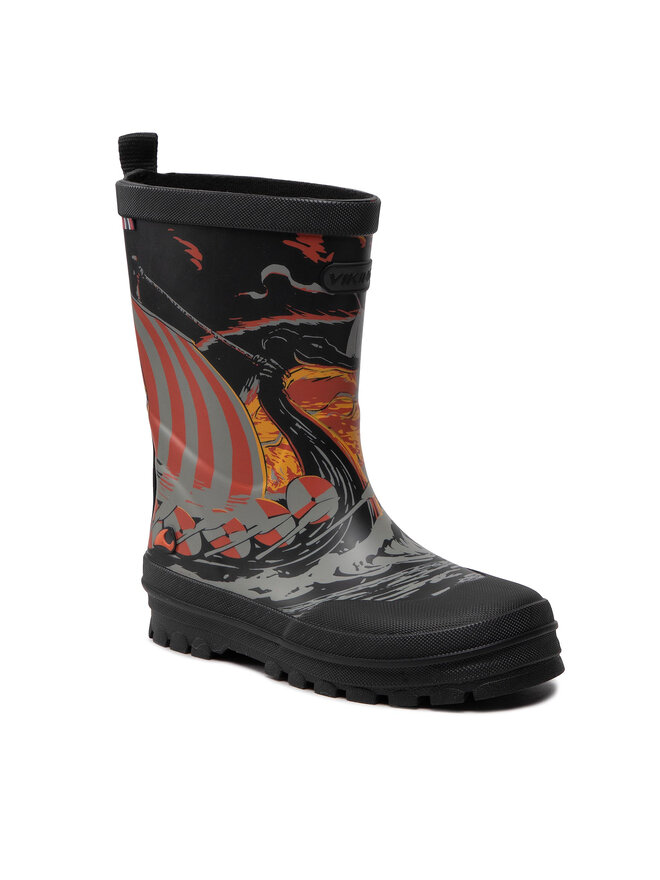 Viking Guminiai batai Viking Jolly Print 1-60020-272 Juoda