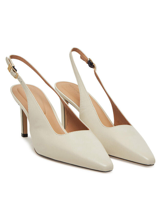Tommy Hilfiger Сандали Tommy Hilfiger Squared Toe FW0FW08636 Бежов