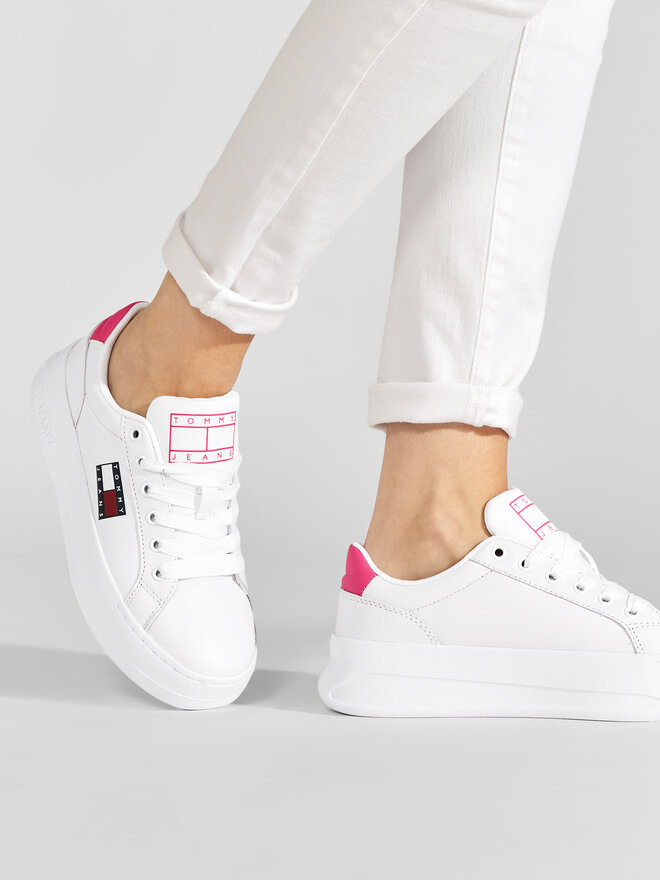 Sneakers Tommy Jeans City Flatform EN0EN01848 Blanc fr.eschuhe.ch