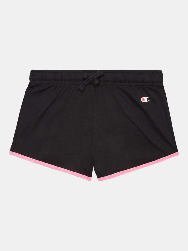 Champion Champion Набір футболка та шорти 404624 Чорний Regular Fit