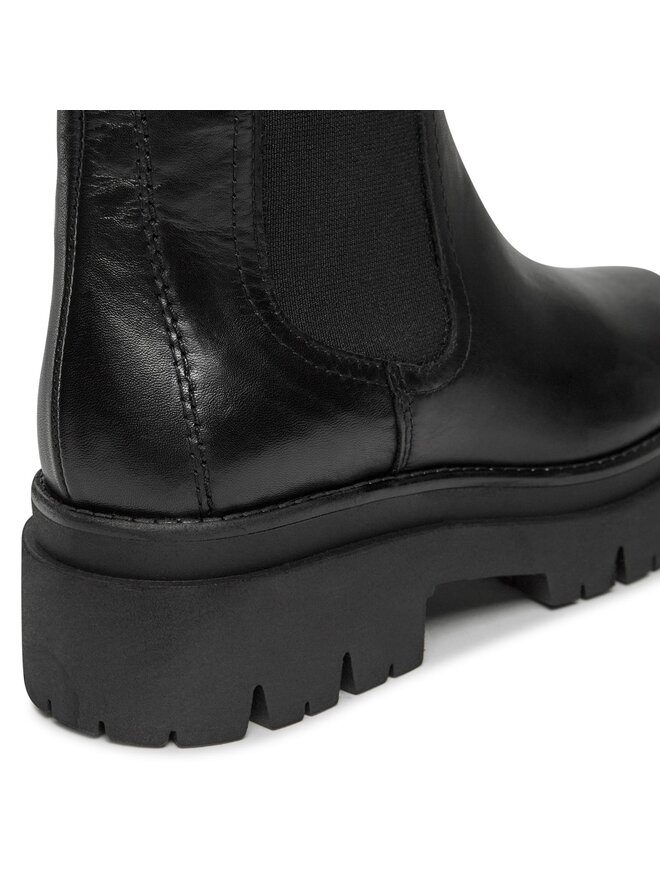 Tamaris Členková obuv s elastickým prvkom Tamaris 1-25992-41 Čierna