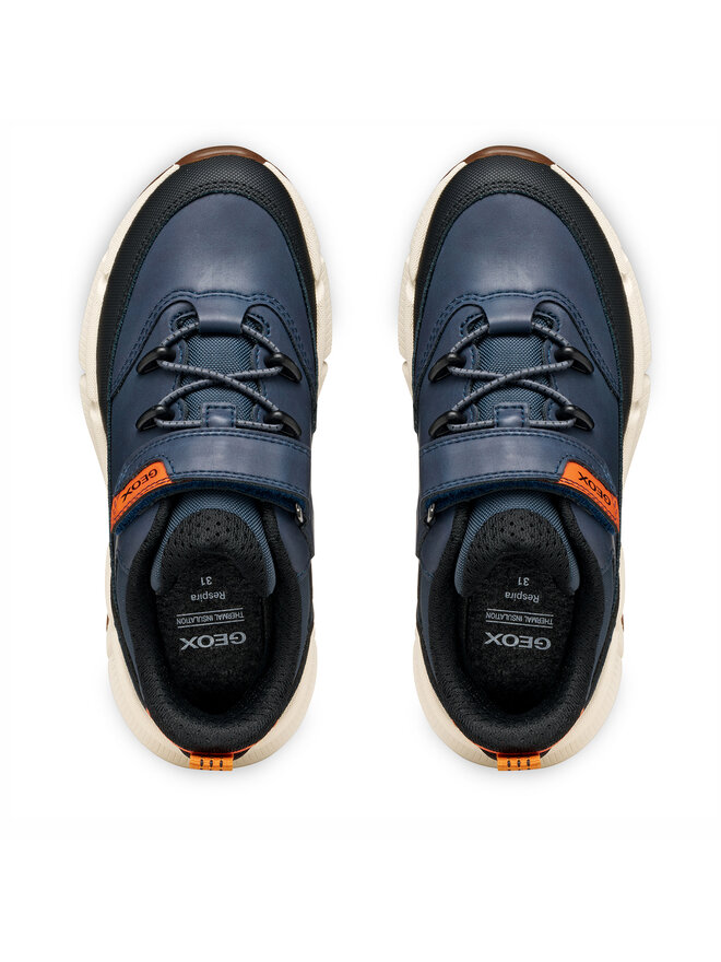 Geox Snīkeri Geox J Flexyper Plus J56LCA 0MEFU C4002 S Tumši zils