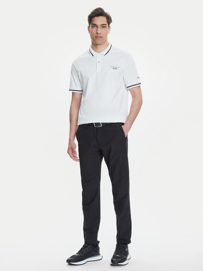 BOSS BOSS Polo C-Parris 197 50543257 Blanco Regular Fit