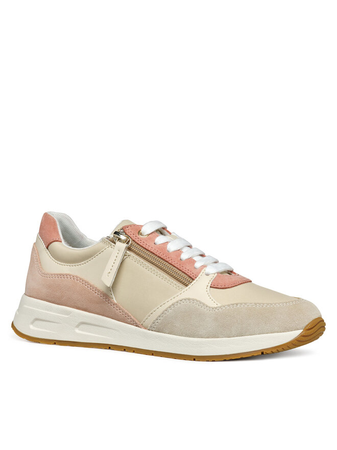 Geox Sneakersy Geox D Bulmya D36NQB 01122 C1SH6 Béžová