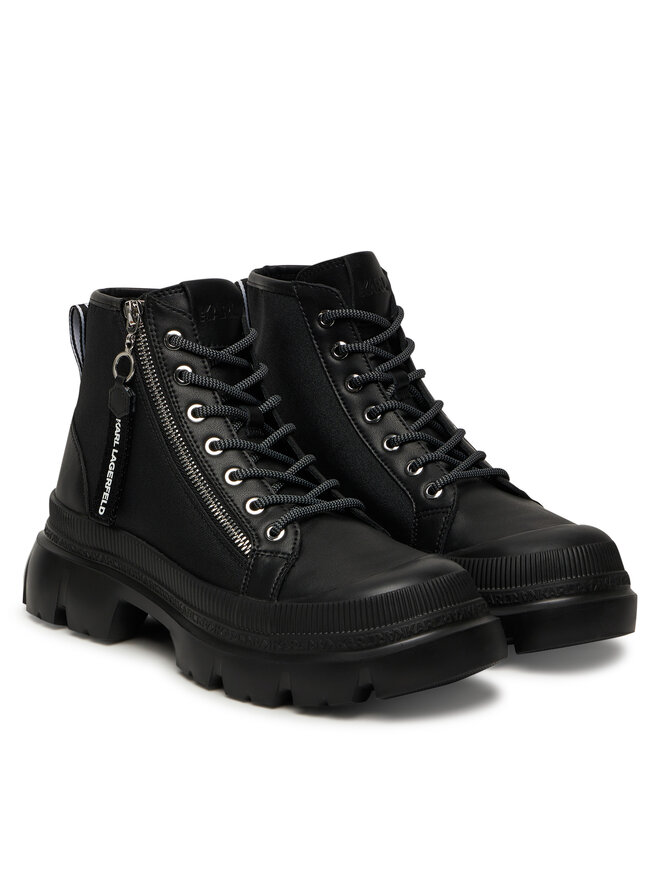 KARL LAGERFELD Bakancs KARL LAGERFELD KL43543 Fekete