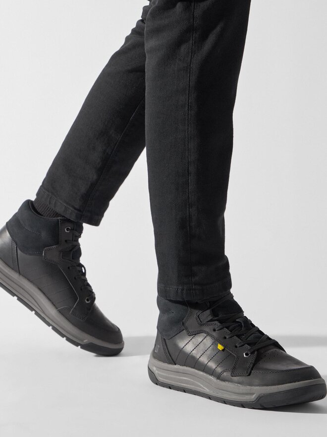 Черевики CATerpillar Apa Cush Mid P725848 Чорний | evzuttya.com.ua