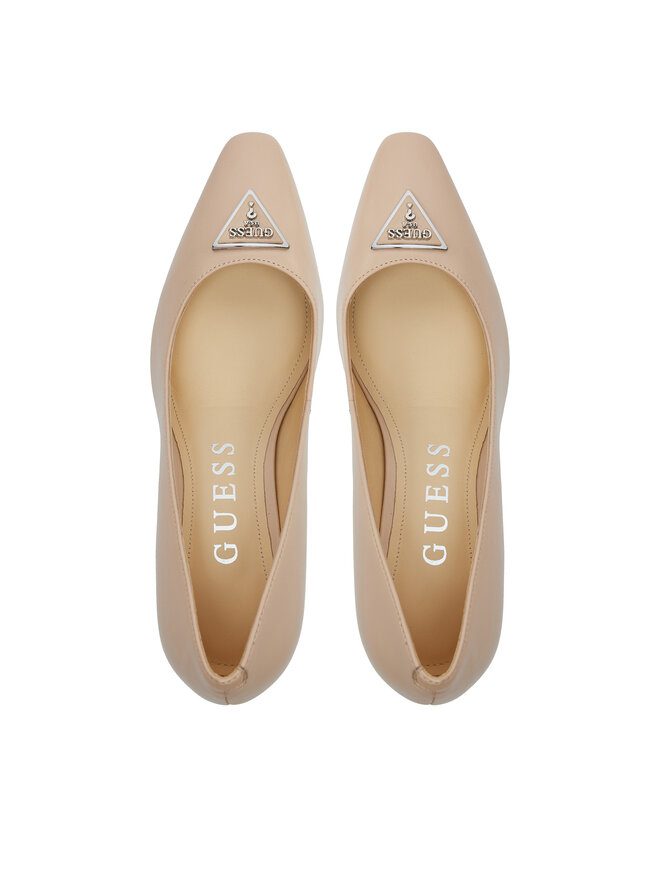 Guess Bateliai Guess Varlay2 FLTVR2 LEA08 Smėlio