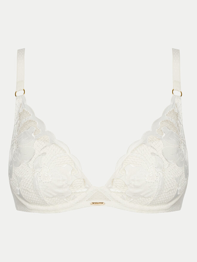 Chantelle Chantelle Бюстгальтер з підкладкою Fleurs Signature C12Q20 Білий