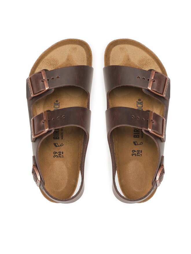 Birkenstock Босоніжки Birkenstock Milano 34871 Коричневий