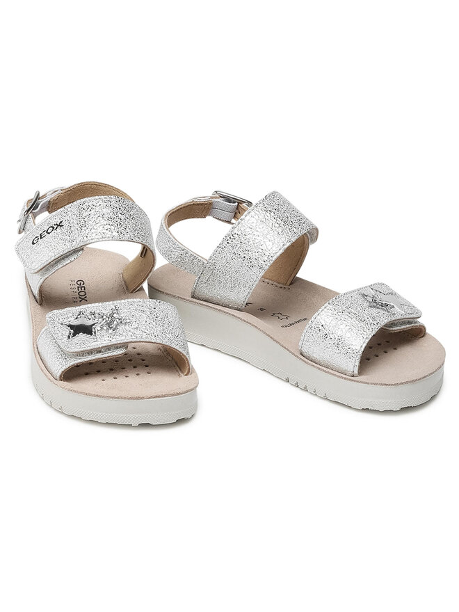 Geox Sandalen Geox J S.Costarei G. A J15EAA 000BN C1007 M Silberfarben