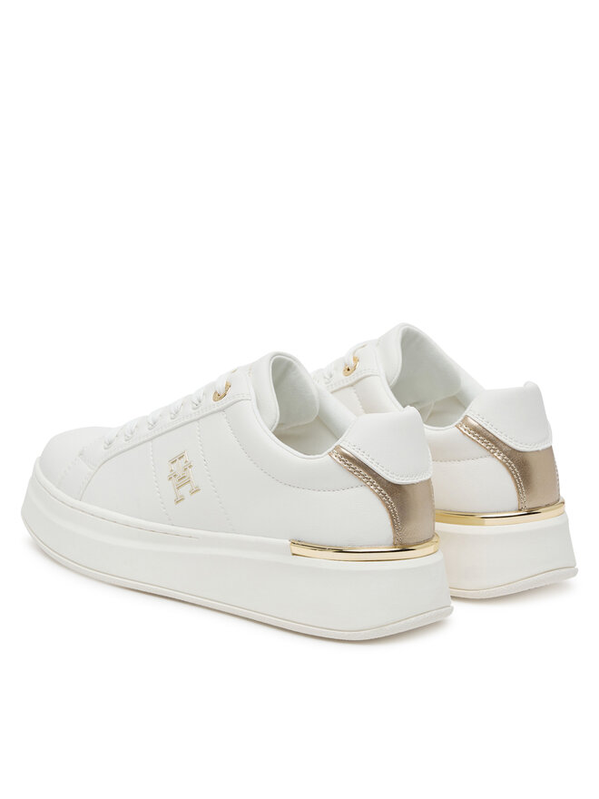 Tommy Hilfiger Сникърси Tommy Hilfiger Low Cut Lace-Up T3A9-33985-1355 D Бял