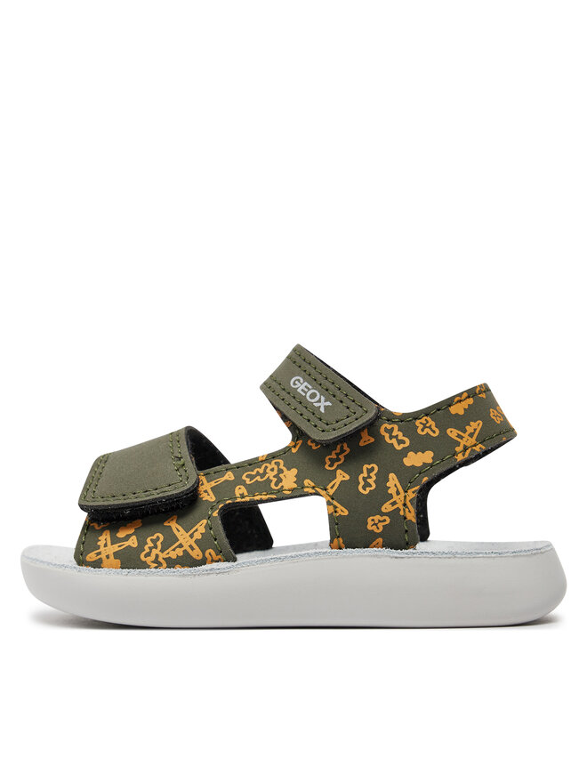 Geox Σανδάλια Geox B Sandal Lightfloppy B455SC 000CE C0966 Πράσινο