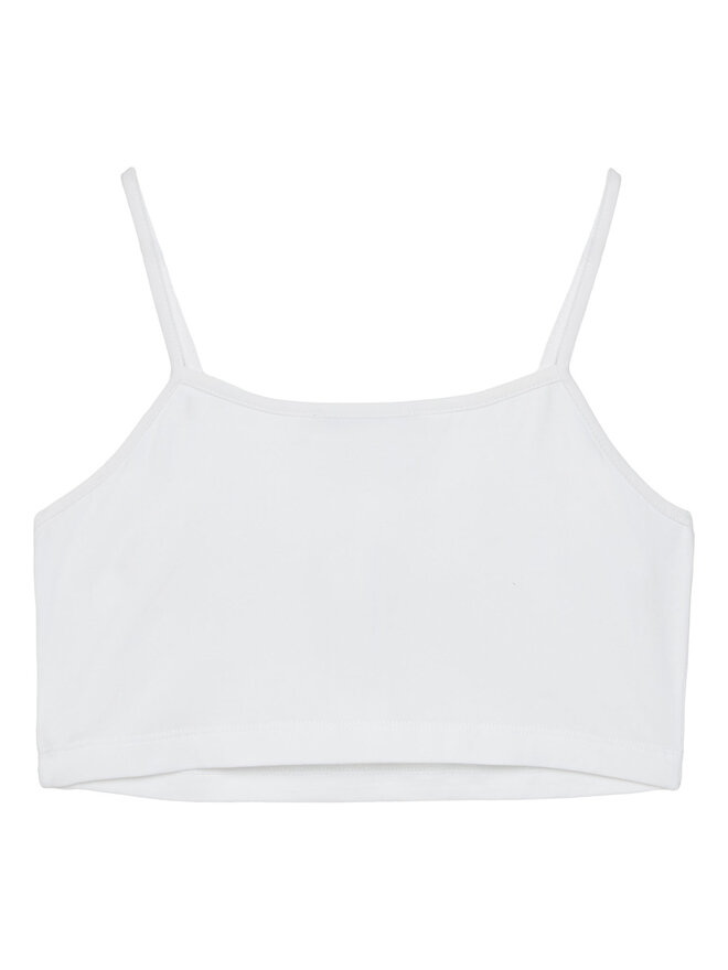 TWINSET TWINSET Топ 251GJ2QR5 Білий Slim Fit