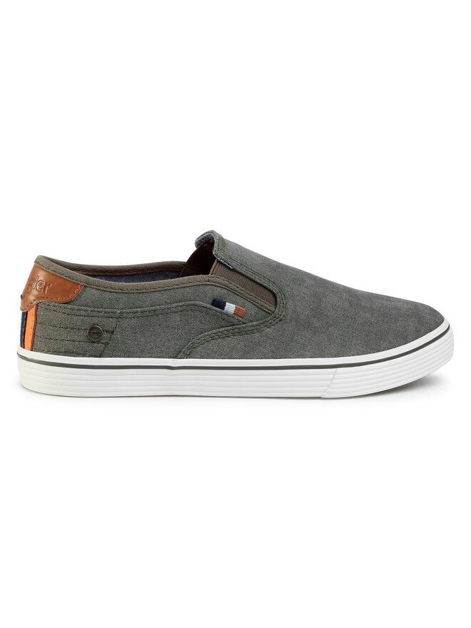 Wrangler Sneakers aus Stoff Wrangler Odyssey Slip On WM01041A Grün