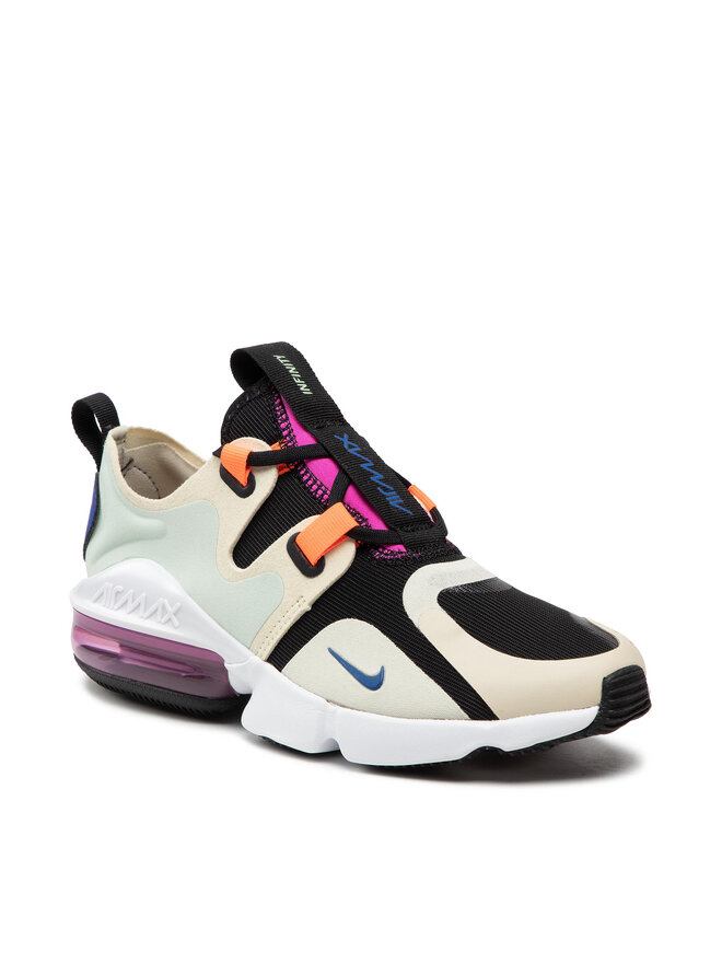 nike air max infinity black and blue